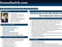 Tablet Screenshot of konsultasivb.com